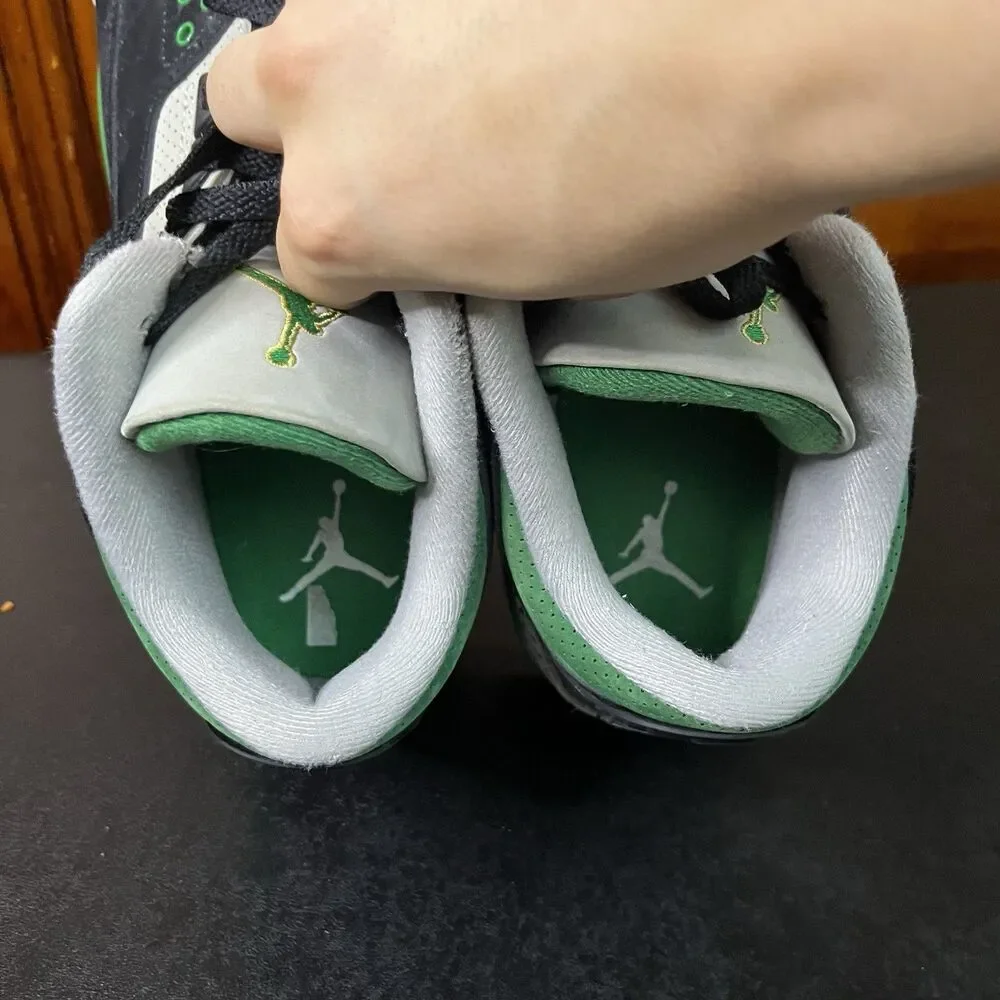 Air Jordan 3 Retro Pine Green/Black Size 11 Men CT8532-030 NO BOX USED